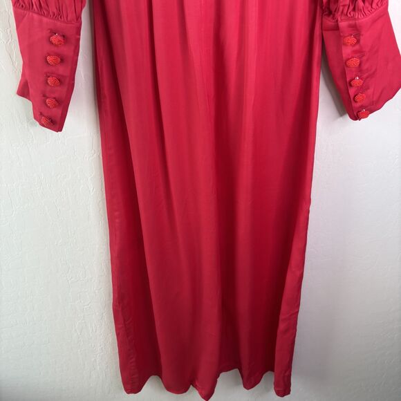 Farm Rio Red Cutout Maxi Dress - Picture 8 of 12